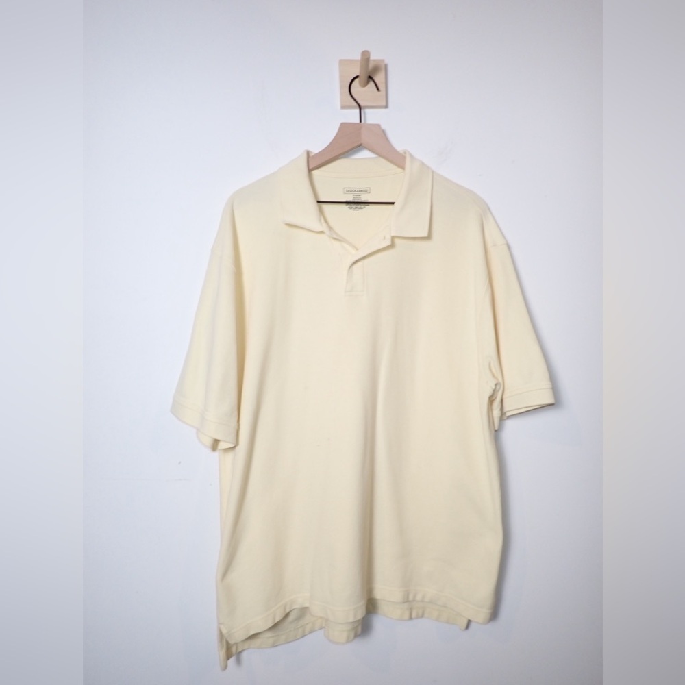 Saddlebred Men’s Yellow Polo size XL